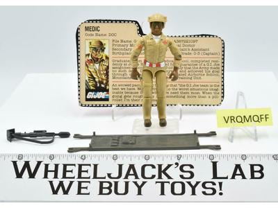 Doc V1 100% Complete GI Joe 1983 Vintage Hasbro Action Figure