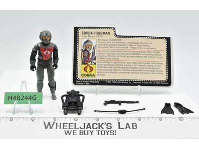 Eels V1 100% Complete G.I. Joe 1985 Hasbro Vintage Action Figure
