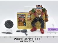Bebop HARD HEAD 100% Complete W/Card Teenage Mutant Ninja Turtles 1988 Playmates