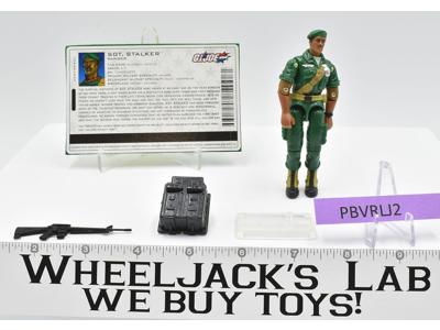 Sgt. Stalker V1 100% Complete G.I. Joe 2006 Hasbro Action Figure