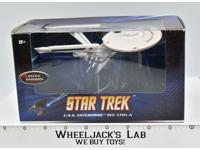 USS Enterprise NCC-1701-A Battle Damaged 2008 Mattel Figure W/Display Stand