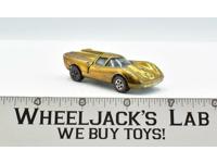 Lola GT70 Gold 1969 Redline Hot Wheels Mattel Vintage RL