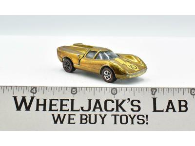 Lola GT70 Gold 1969 Redline Hot Wheels Mattel Vintage RL