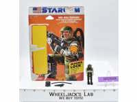 SGT. Bill Travers 100% Complete Starcom 1986 Coleco Vintage Action Figure
