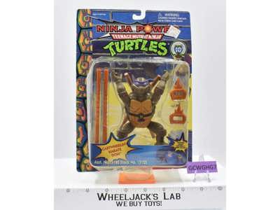 Cartwheelin' Karate Don Teenage Mutant Ninja Turtle Ninja Power TMNT MOSC NEW