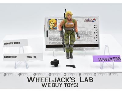 Bombstrike 100% Complete G.I. Joe 2005 Hasbro Action Figure