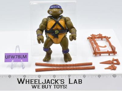 Donatello HARD HEAD 100% Complete Teenage Mutant Ninja Turtle 1988 Playmates