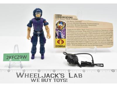 Tele-Vipers V1 100% Complete G.I. Joe 1985 Hasbro Vintage Action Figure