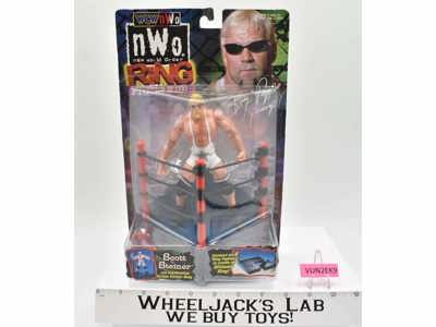 Scott Steiner Ring Fighters WCW NWO 1999 Toybiz NEW MOSC Wrestling Figure