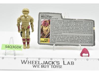 Nullifier V1 1988 GI Joe ARAH Vintage Hasbro Action Figure