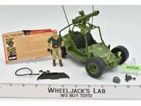 A.W.E. Striker &amp; Crankcase Complete G.I. Joe 1985 Hasbro Vintage Figure Vehicle