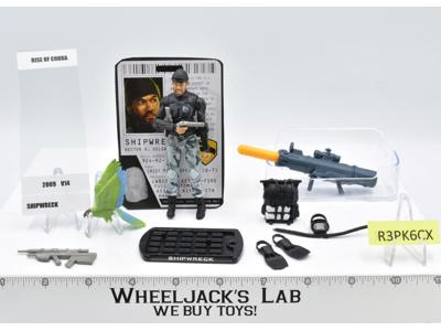 Shipwreck v14 100% Complete G.I. Joe Rise of Cobra 2009 Hasbro Action Figure