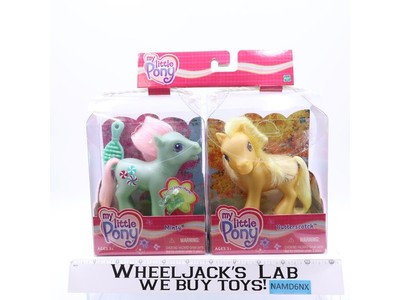 Minty + Butterscotch 2-Pack My Little Pony MLP 2003 Hasbro NEW SEALED