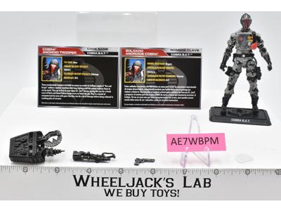 Cobra B.A.T. v23 100% Complete G.I Joe 50th Anniversary 2016 Hasbro Figure