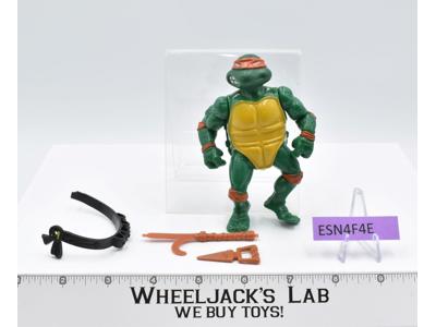 Michaelangelo SOFT HEAD Teenage Mutant Ninja Turtle 1988 Playmates Action Figure