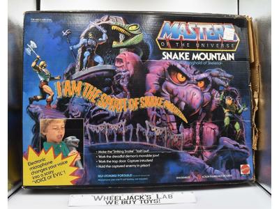 Snake Mountain Complete MIB He-Man Masters of the Universe MOTU 1983 Playset