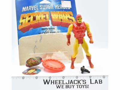 Iron Man Secret Wars Marvel Super Heroes Mattel 1984 Action Figure Vintage