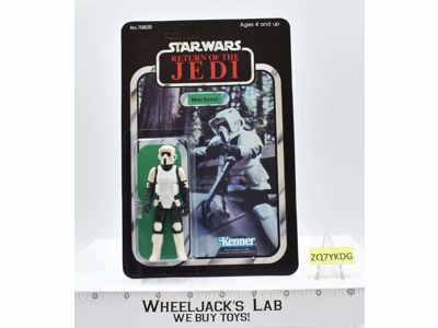 Biker Scout RECARDED REPRO Star Wars ROTJ 1983 Kenner Action Figure MOSC
