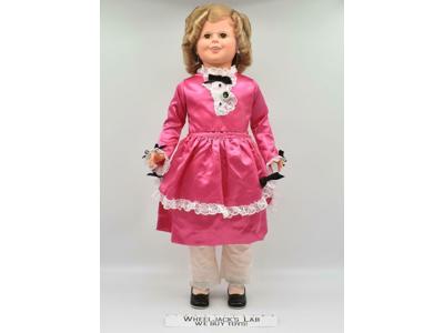 Shirley Temple Little Colonel Playpal Dolls Dreams &amp; Love 36" Vinyl Vintage Doll