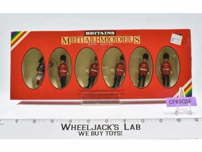 #7238 British Regiments Hand Painted Metal Models 1983 Britains Limited NEW MIB