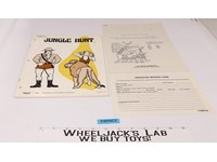 Taito JUNGLE HUNT Upright Service Manual No. 72-00031-001 1982