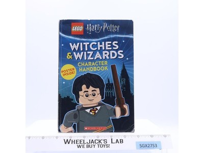 Witches & Wizards Character Handbook Lego Harry Potter 2018 Scholastic Book