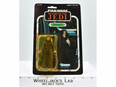 The Emperor 79 Back Star Wars ROTJ 1984 Kenner Figure NEW MOSC