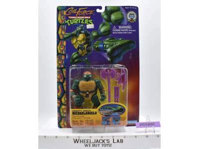 Michaelangelo Teenage Mutant Ninja Turtles TMNT Coil Force 1996 Playmates MOSC