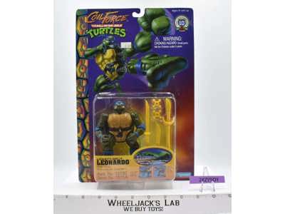 Leonardo Teenage Mutant Ninja Turtles TMNT Coil Force 1996 Playmates MOSC NEW