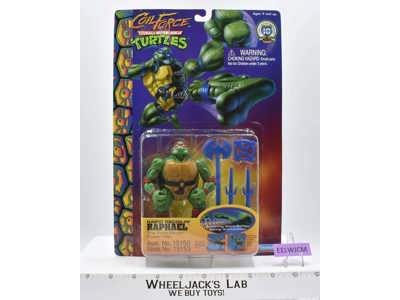 Raphael Teenage Mutant Ninja Turtles TMNT Coil Force 1996 Playmates MOSC