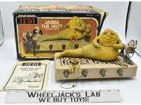 Jabba The Hutt Action Playset Complete W/Box Star Wars ROTJ 1983 Kenner Vintage