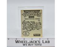 Teenage Mutant Ninja Turtles National Turtle Quiz Jokebook #15 1988 Playmates