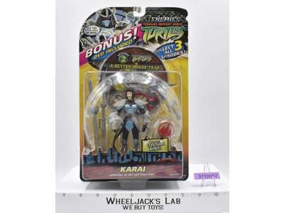Karai Teenage Mutant Ninja Turtles Enemies TMNT 2005 Playmates MOSC NEW SEALED