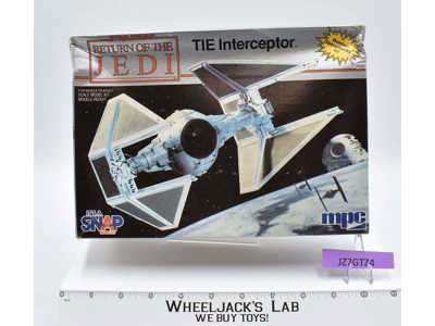 Tie Interceptor Return Of The Jedi Star Wars 1983 MISB Fundimensions MPC Vintage