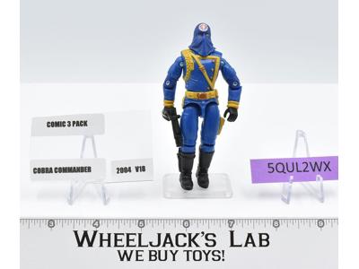 Cobra Commander V18 GI Joe Comic Pack 2004 Hasbro Action Figure