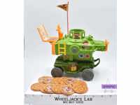 Pizza Thrower 100% Complete TMNT 1989 Vintage Playmates Action Figure Vehicle