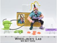 Scumbug 100% Complete W/Card TMNT 1990 Playmates Vintage Action Figure