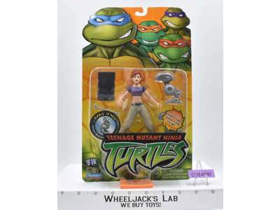 April O'Neil Teenage Mutant Ninja Turtles TMNT 2003 Playmates MOSC NEW