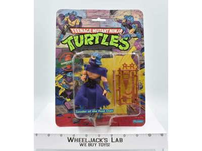Shredder Teenage Mutant Ninja Turtles CANADA 1988 Playmates MOSC SEALED