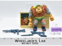 General Traag 100% Complete W/Card TMNT Vintage 1989 Playmates Action Figure