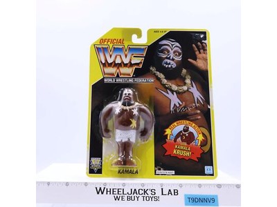 Kamala Krush WWF Wrestling 1993 Hasbro Vintage Action Figure NEW MOSC SEALED
