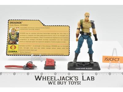 Buzzer v4 100% Complete GI Joe 25th Anniversary 2008 Hasbro Action Figure
