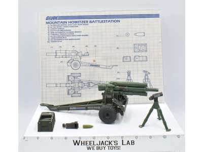 Mountain Howitzer G.I. Joe 1984 Hasbro Vintage Vehicle Action Figure