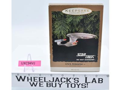 U.S.S. Enterprise Star Trek MIB NEW MAGIC Keepsake Ornament 1993 Hallmark