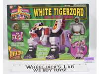 White Tigerzord &amp; The White Ranger MISB Mighty Morphin Power Rangers 1994 Bandai