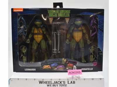 Leonardo &amp; Donatello Teenage Mutant Ninja Turtles NEW MISB Neca 2020