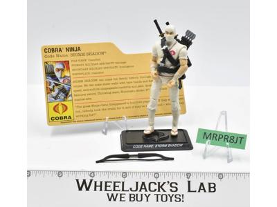 Storm Shadow v22 100% Complete GI Joe Greatest Battles 2008 Hasbro Figure
