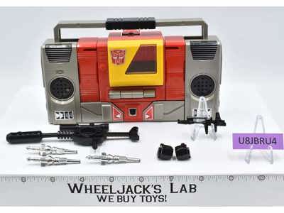 Blaster 100% Complete 1985 Vintage G1 Transformers Boombox Action Figure