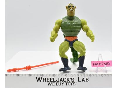 Whiplash 100% Complete He-Man Masters of the Universe MOTU 1984 Mattel