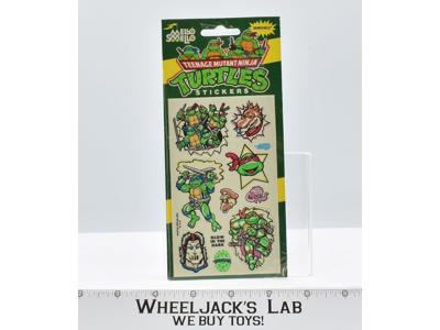 Sticker Sheet Teenage Mutant Ninja Turtles TMNT 1990 Mello Smello NEW SEALED